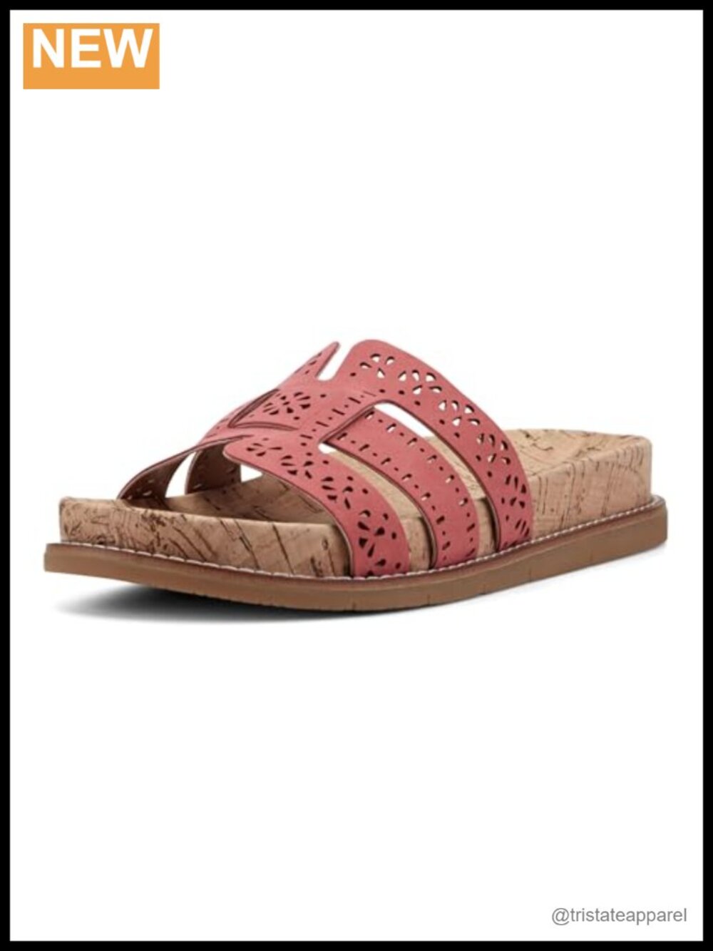 Earth Fairren Slide Sandals Open Toe Slip On Comfort Casual